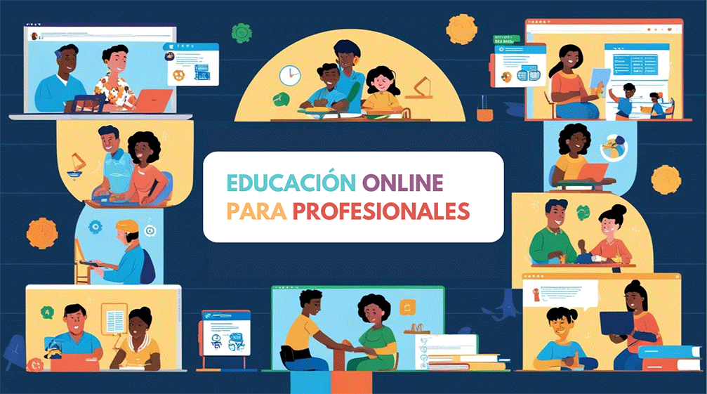 Profesional analizando estadísticas de crecimiento profesional y desarrollo continuo