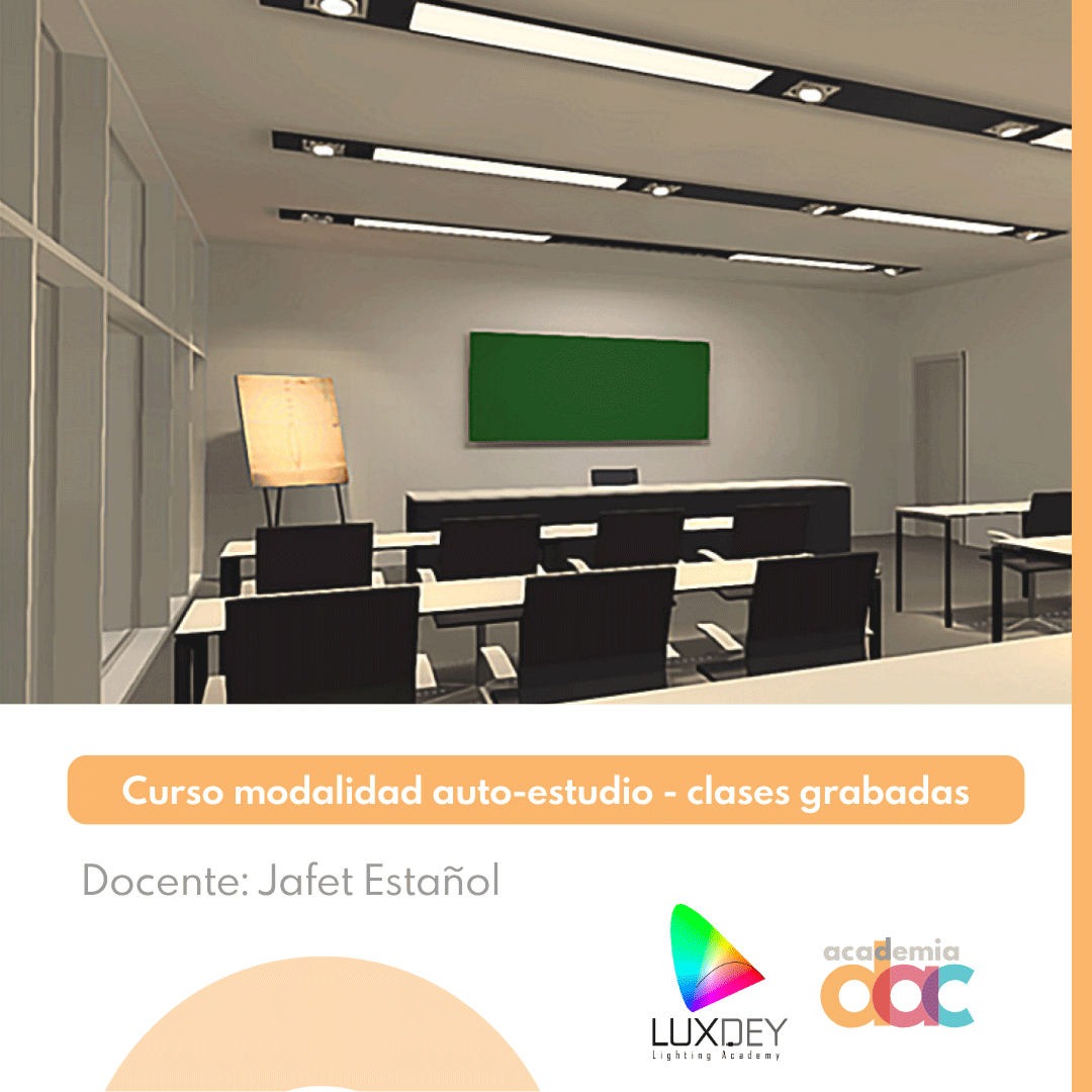 Curso Cálculo profesional de Iluminación Interiores con DIALux evo