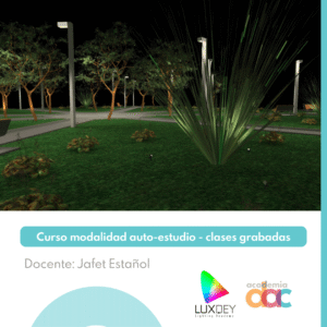 Curso Cálculo de Iluminación en Parques y Espacios Urbanos con DIALux evo